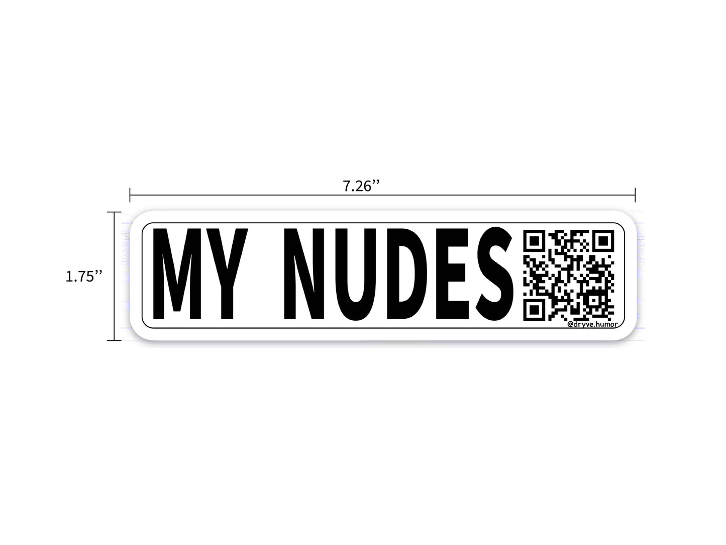 My Nudes Sticker (Large)